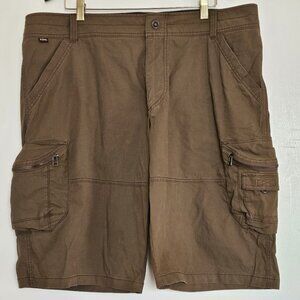 Kuhl Ambush Cargo Utility 12” Shorts, 40, XXL, Khaki Green